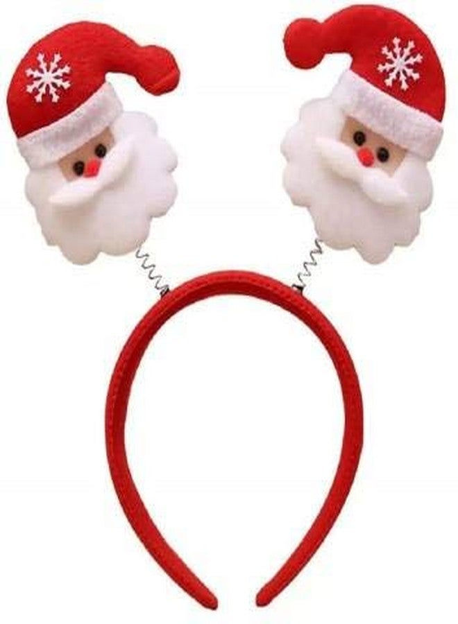 Evisha مجموعة إيفيشا من 4 قطع، نظارات واقية حمراء ربيعية بتصميم بابا نويل، قناع للعين، قناع لحفلات الكريسماس، تصميم متنوع - Image 3